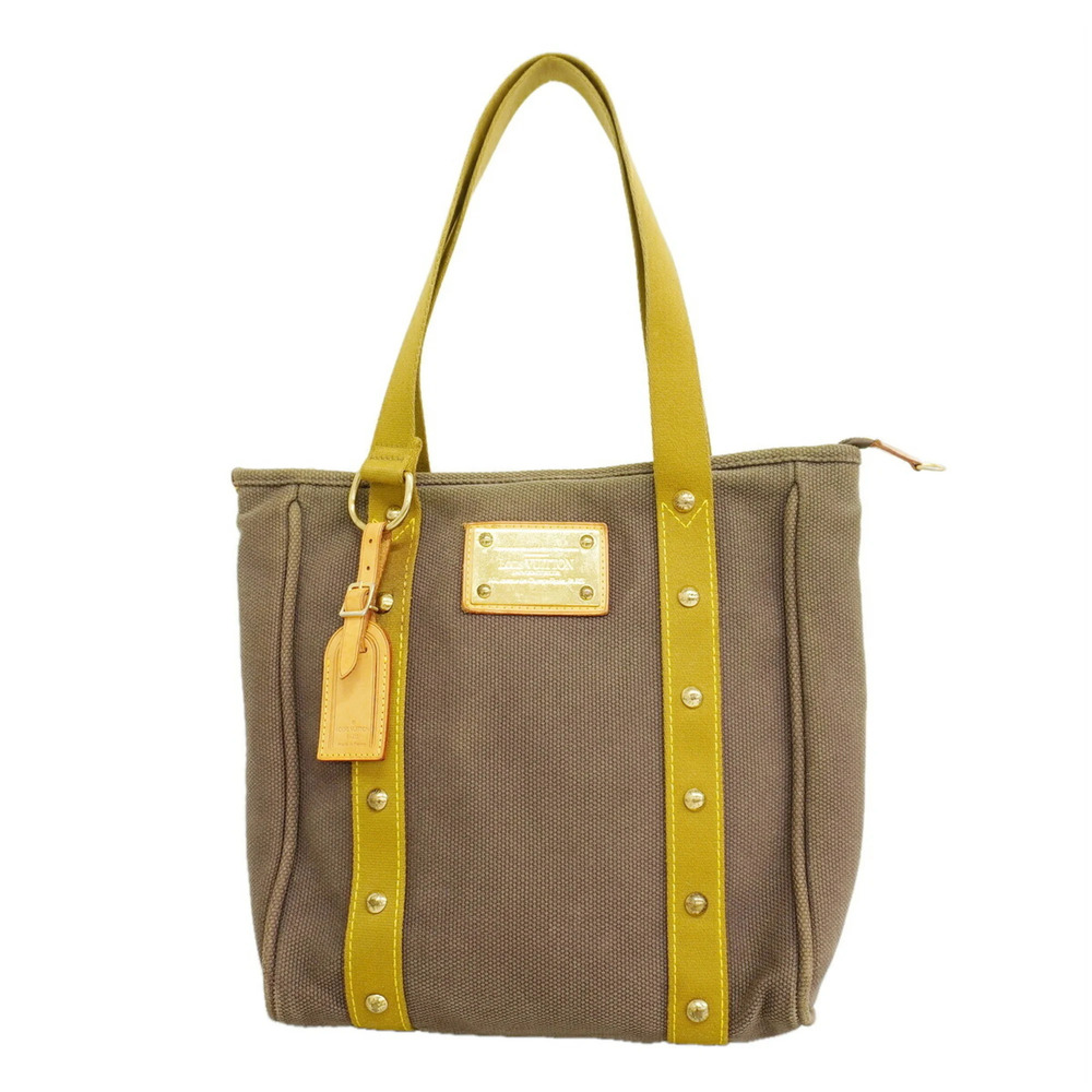 Louis Vuitton Antigua Cabas MM Tote Bag M40086 Blanc (Women's)